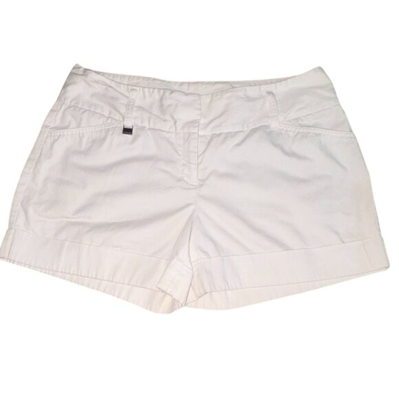 Express Design Studio Womens Shorts-Cream-12-GUC - Picture 1 of 6